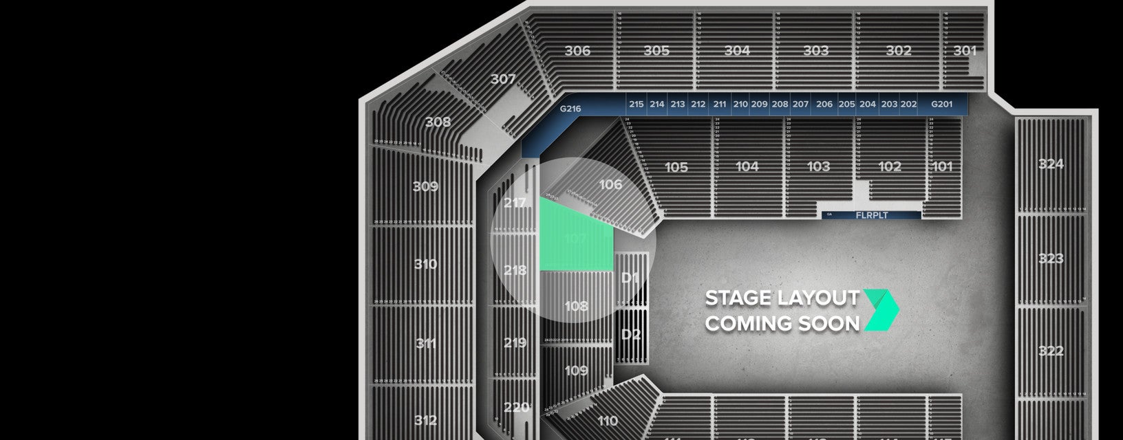 Seat view from Lower