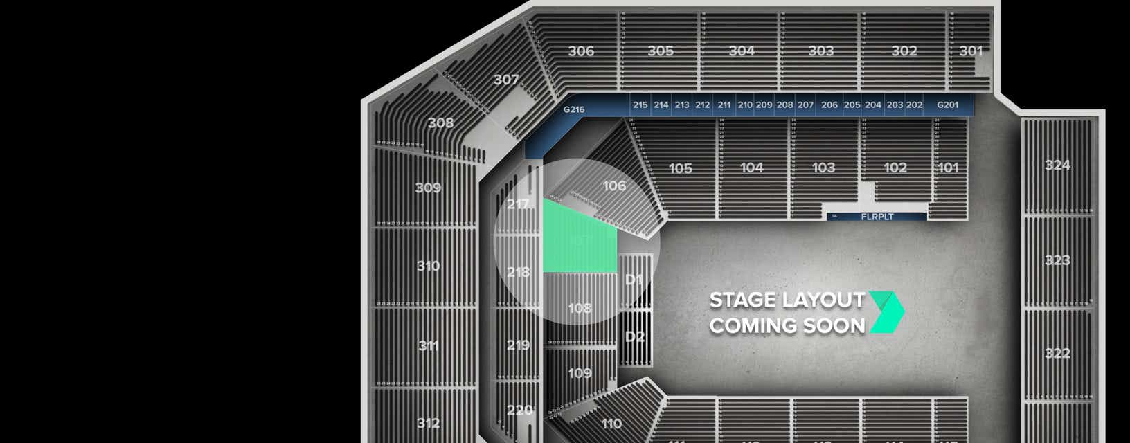 Seat view from Lower