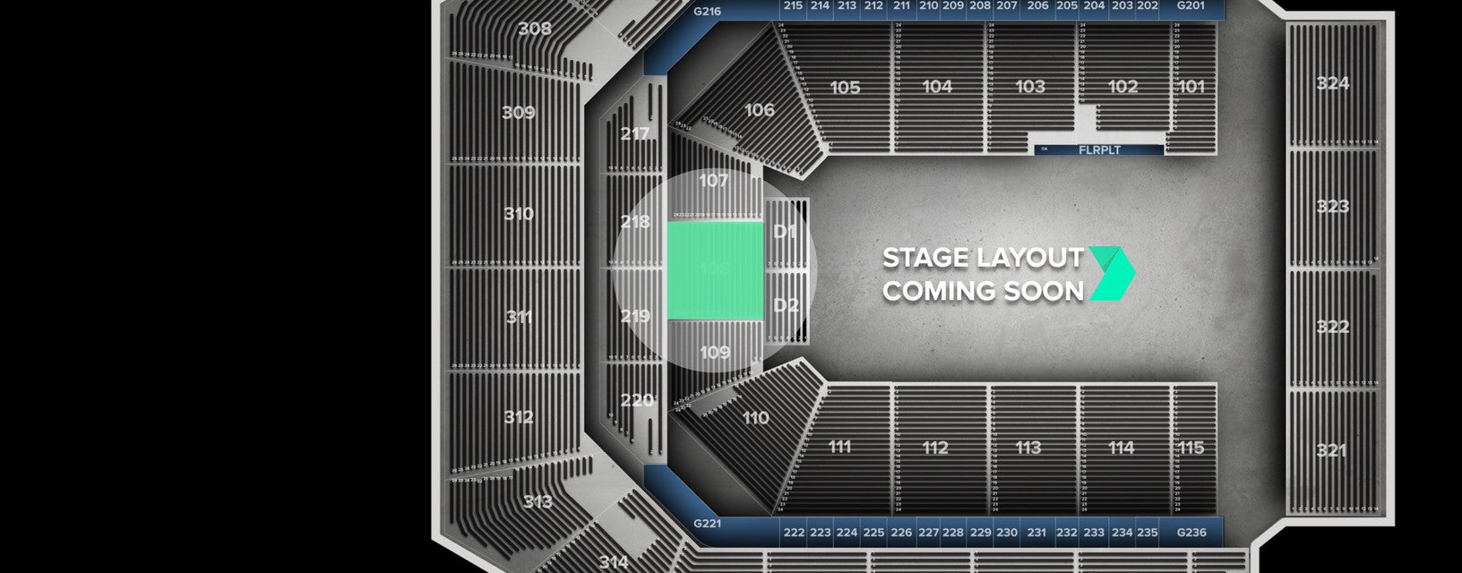 Seat view from Lower