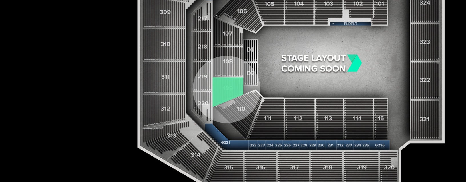 Seat view from Lower