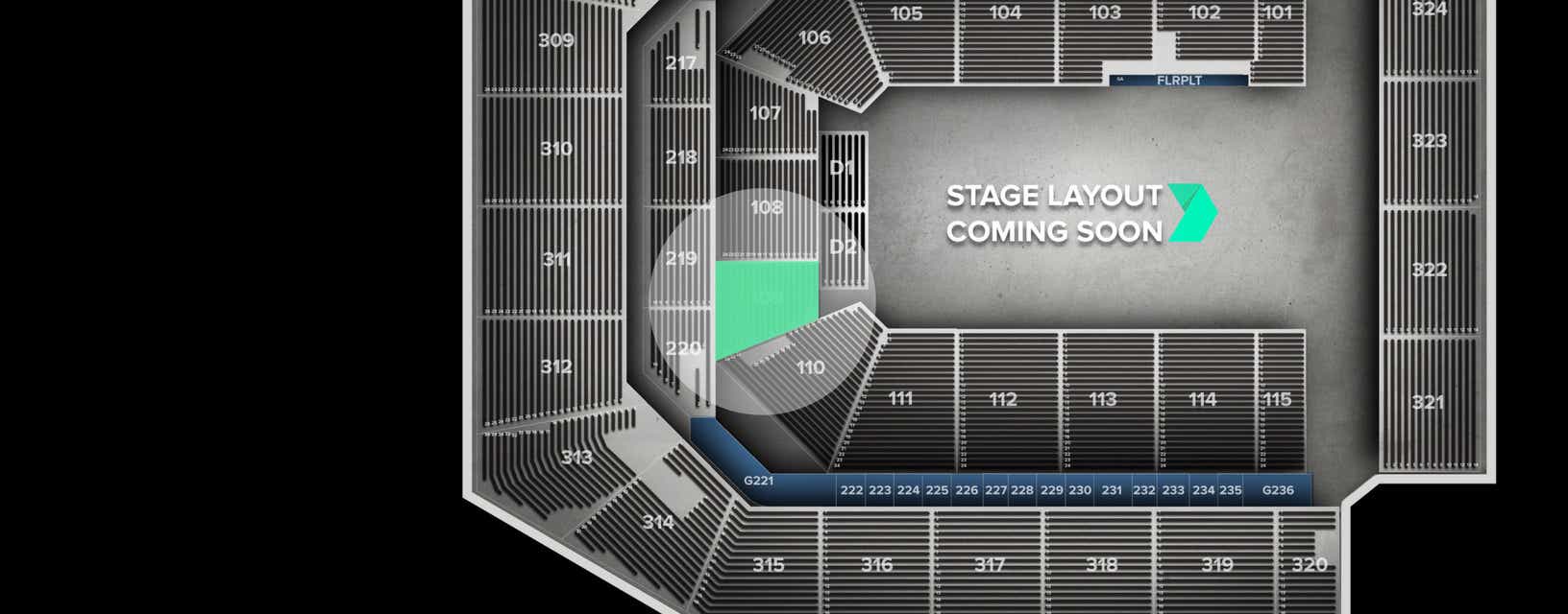 Seat view from Lower