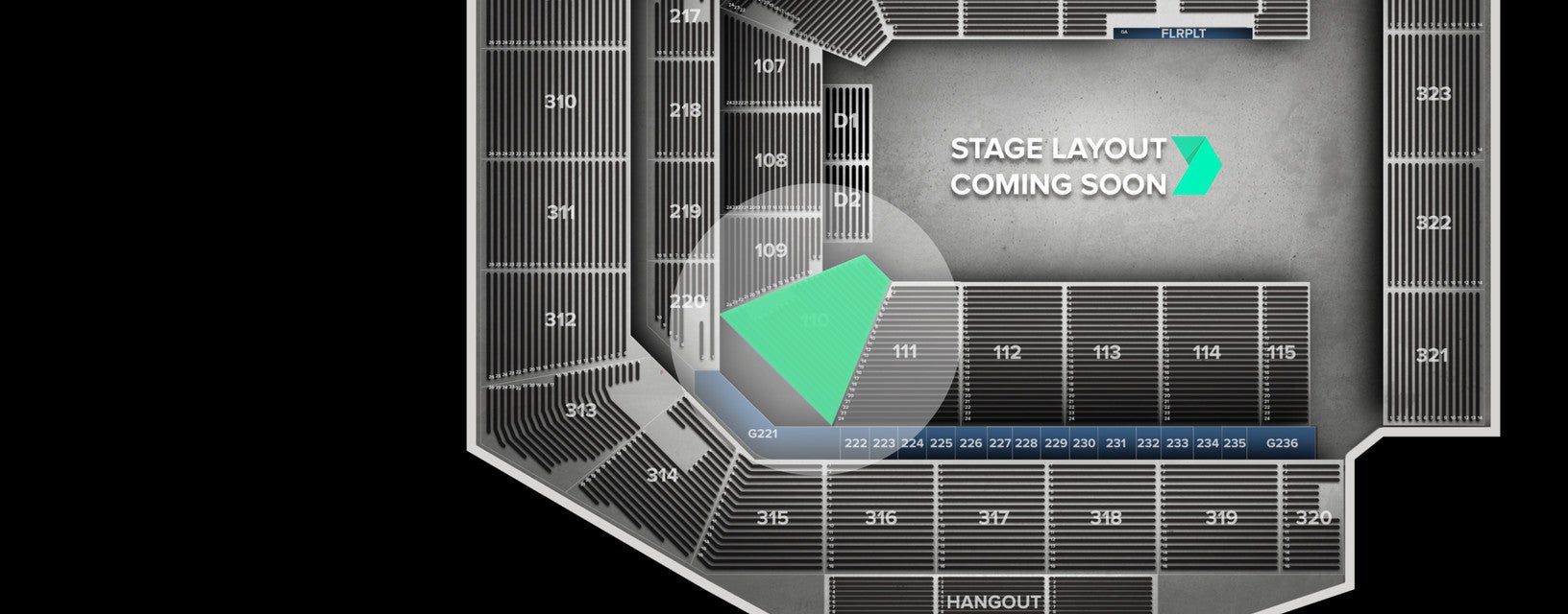 Seat view from Lower