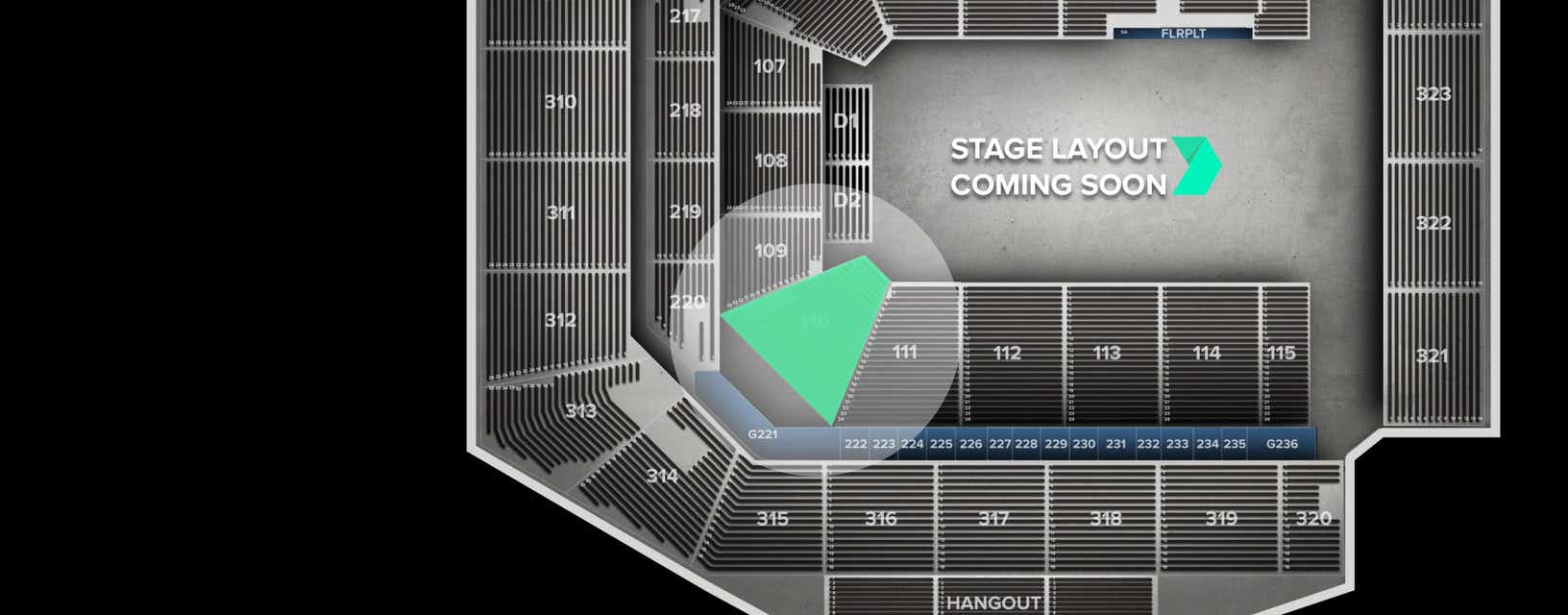 Seat view from Lower