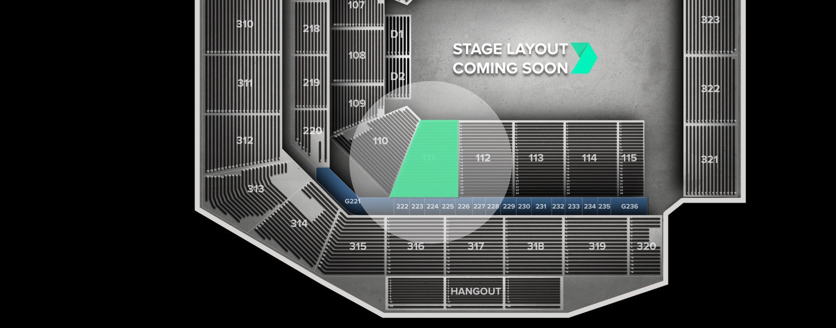 Seat view from Lower