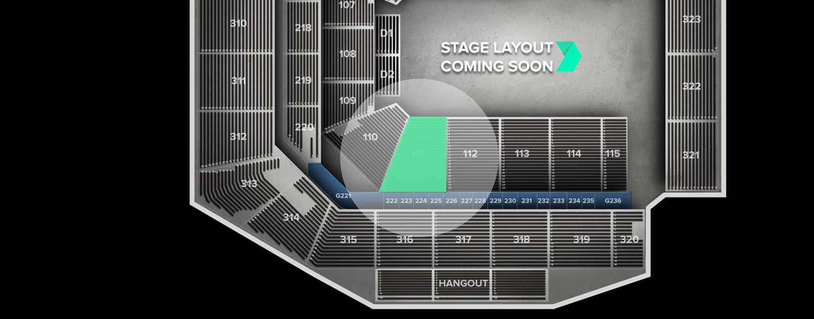 Seat view from Lower
