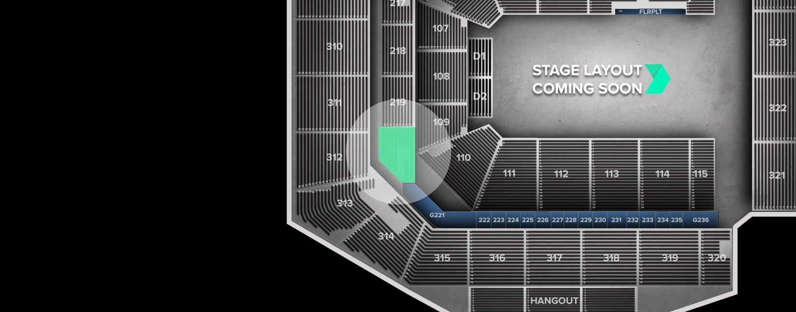 Seat view from Middle