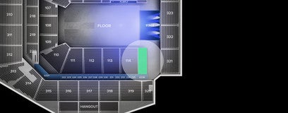 Seat view from Lower