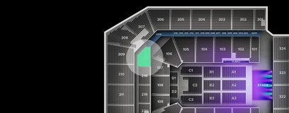 Seat view from Middle