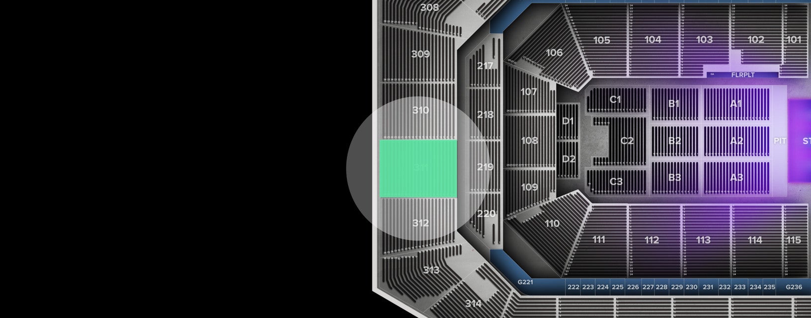 Seat view from Upper