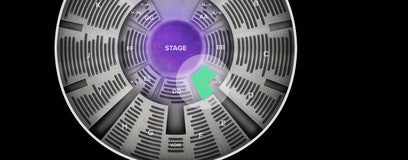 Seat view from Section