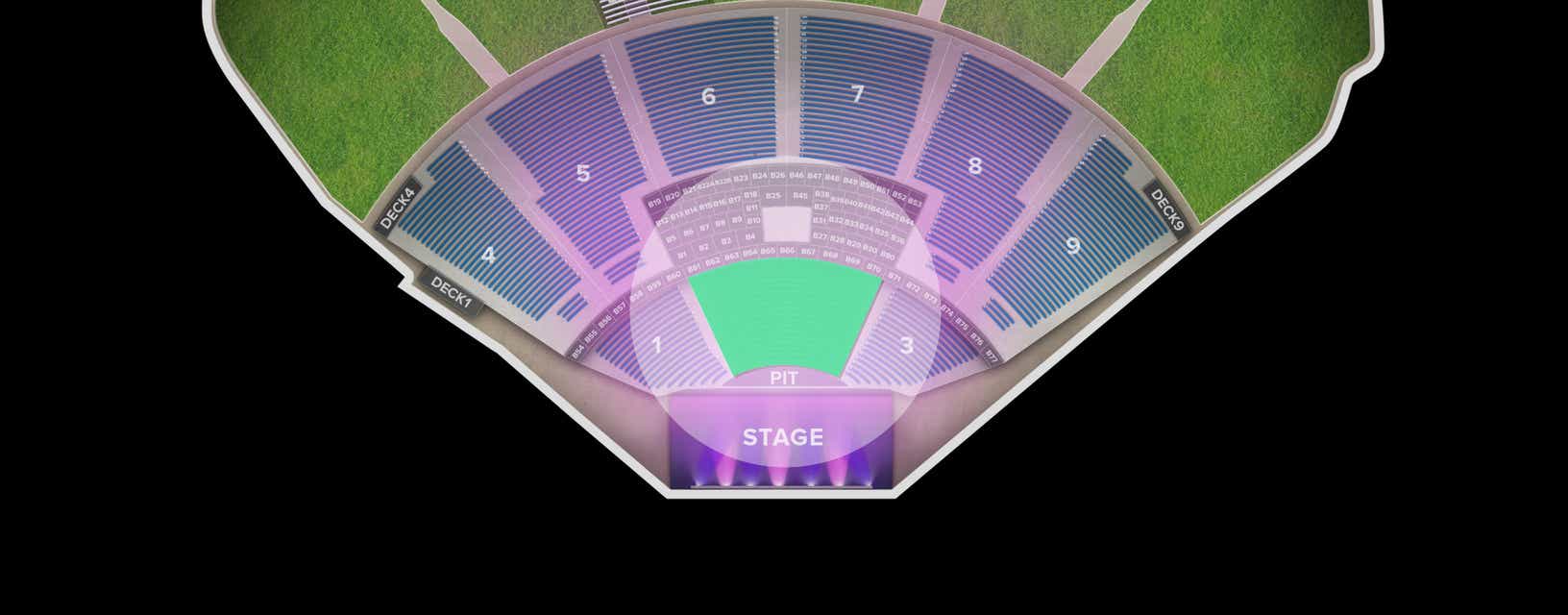 Seat view from Lower
