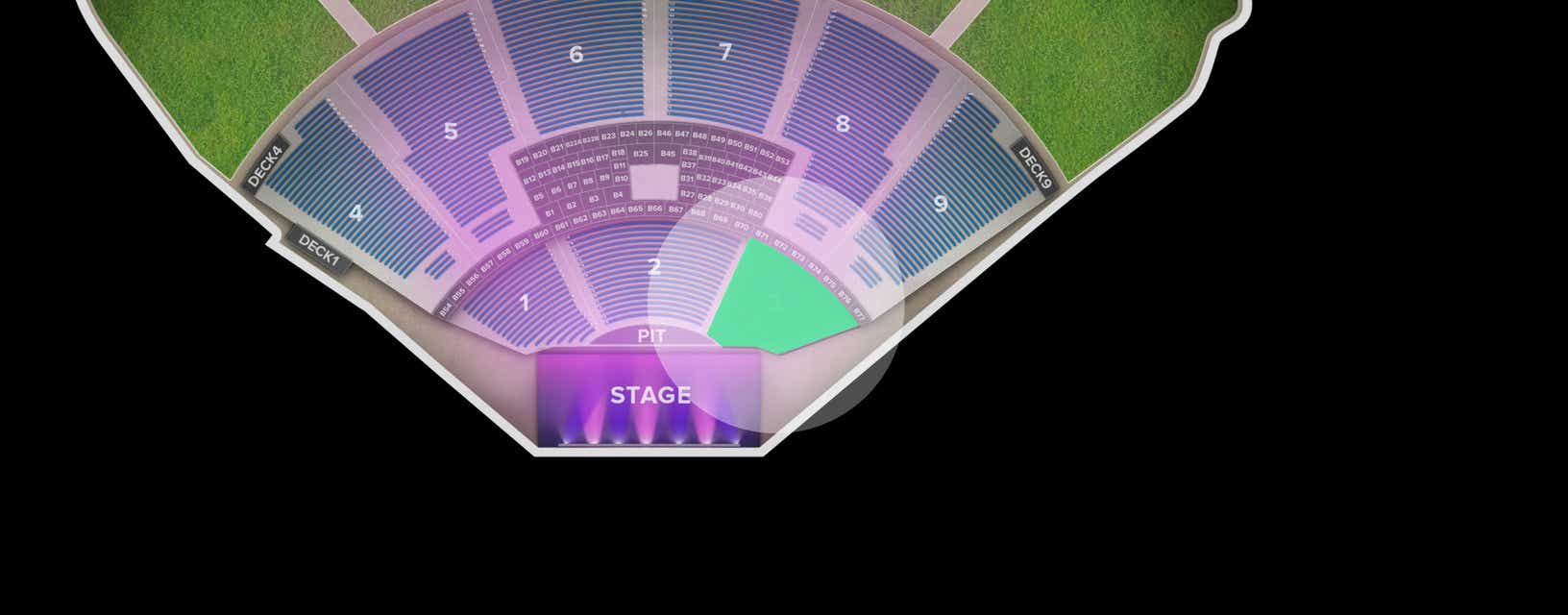 Seat view from Lower