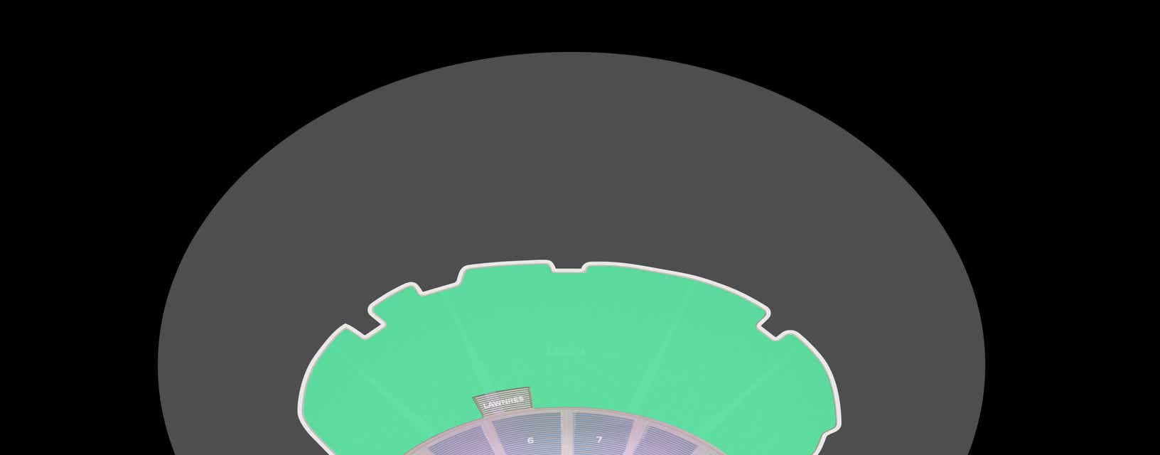 Seat view from Lawn
