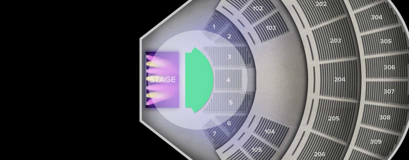 Seat view from Pit