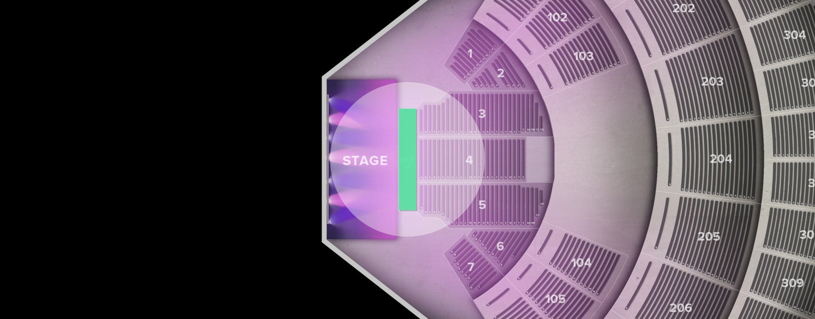 Seat view from 