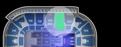 Seat view from Arena Level