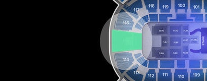 Seat view from Arena Level