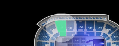 Seat view from Arena Level