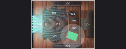 Seat view from Reserved