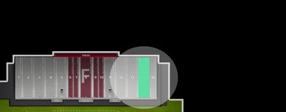 Seat view from 