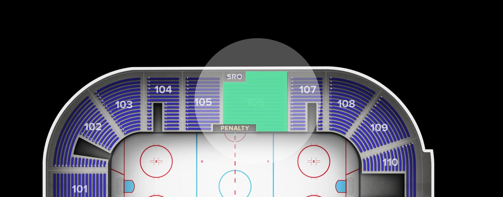 Seat view from Lower