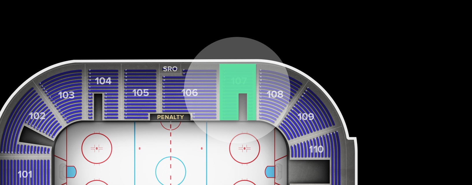 Seat view from Lower