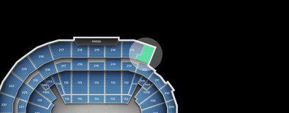 Seat view from Upper