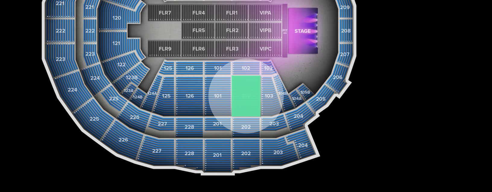 Seat view from Main