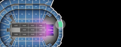 Seat view from Upper