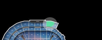 Seat view from Upper