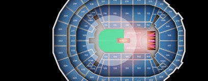 Seat view from Arena Standing