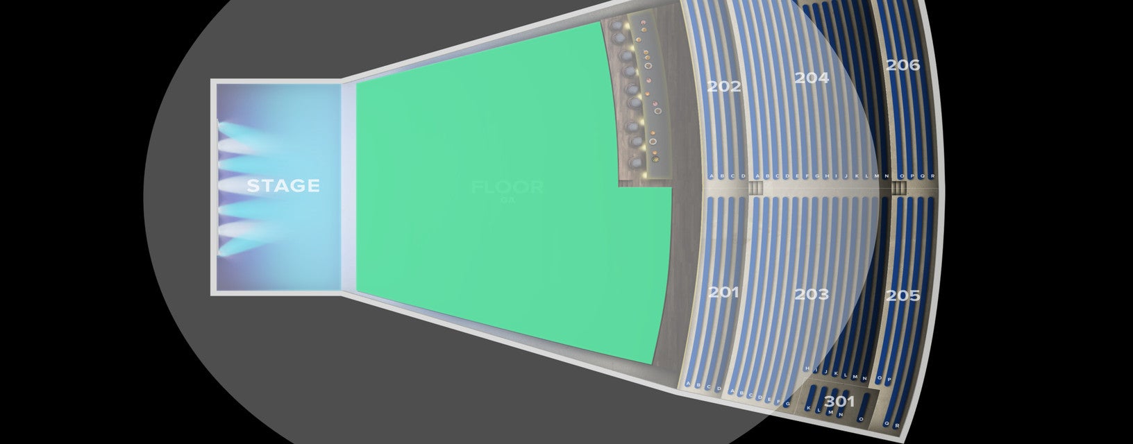 Seat view from Floor