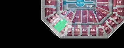 Seat view from Upper