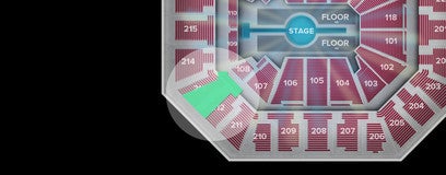 Seat view from Upper