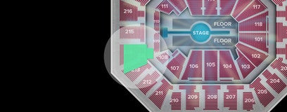 Seat view from Upper