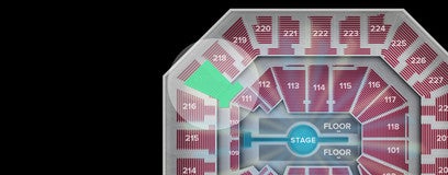 Seat view from Upper