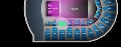 Seat view from Lower