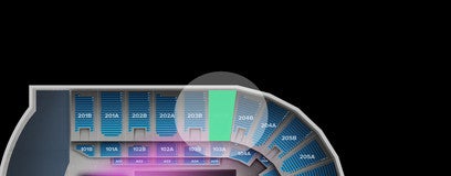 Seat view from Upper