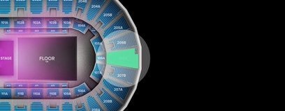 Seat view from Upper