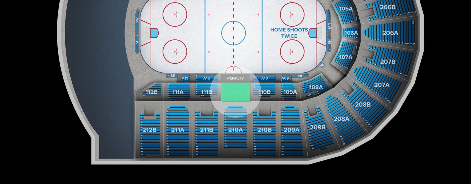 Seat view from Lower