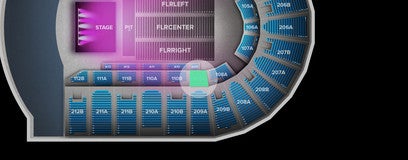 Seat view from Lower