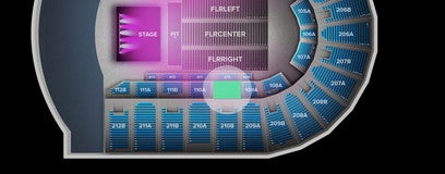 Seat view from Lower