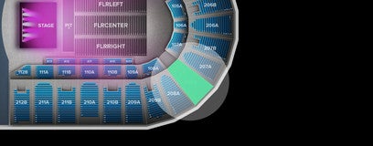Seat view from Upper