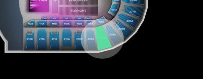 Seat view from Upper