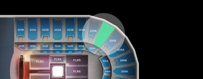 Seat view from Upper