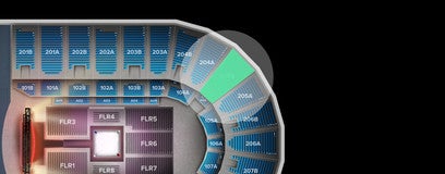 Seat view from Upper