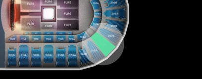Seat view from Upper