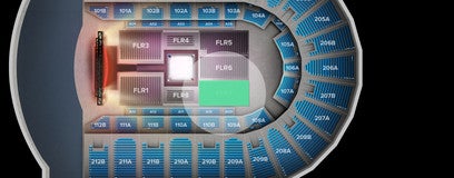 Seat view from Floor