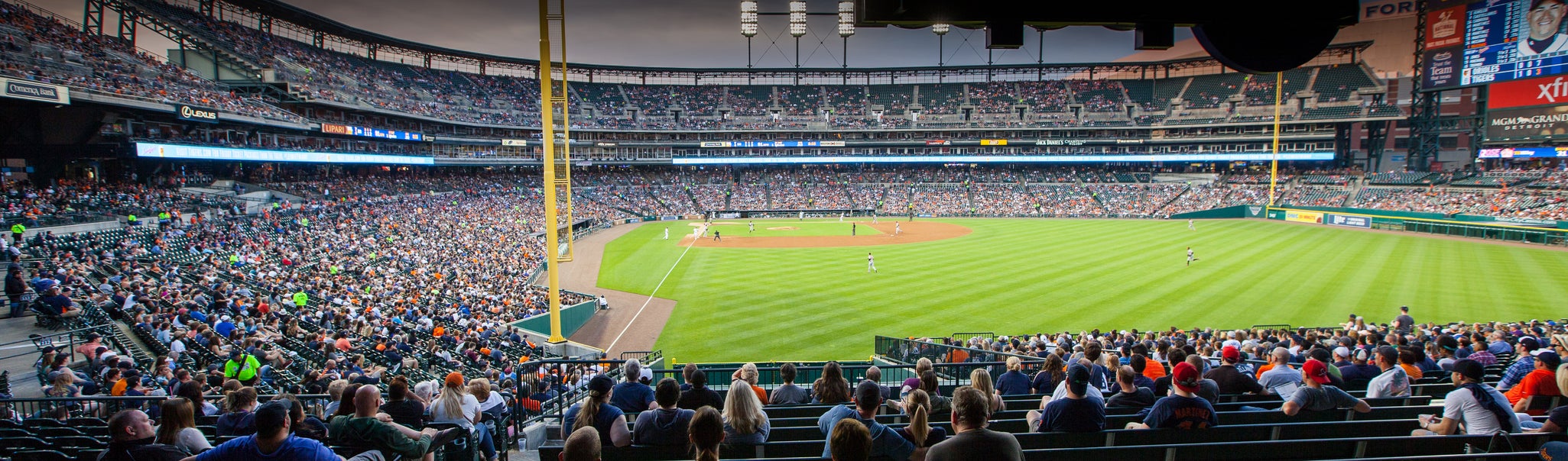 Seat view from RF Grandstand