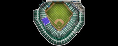 Seat view from Left Baseline Box